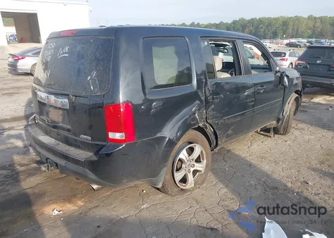 2014 Honda Pilot Ex-L from USA, damaged, VIN 5FNYF4H59EB001648